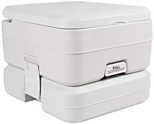 SEAFLO Portable Toilet for Marine, RV, Camping and Boat (2.6 Gallon)