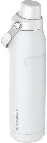 Stanley IceFlow Fast Flow Water Bottle | Angled Spout Lid | Lightweight & Leakproof for Travel & Sports | Insulated Stainless Steel | BPA-Free