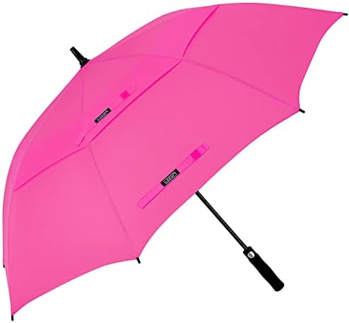 G4Free 47/54/62/68 Inch Automatic Open Golf Umbrella Oversize Extra Large Double Canopy Vented Windproof Waterproof Stick Umbrellas