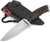 Buck Knives 863 Large Selkirk Fixed Blade Survival Knife with Fire Striker and Nylon Sheath