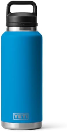 YETI Rambler 46 oz Bottle, Vacuum Insulated, Leakproof, Stainless Steel with Chug Cap