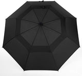 MRTLLOA 54/62/68/72 Inch Automatic Open Golf Umbrella, Extra Large Oversize Double Canopy Vented Windproof Waterproof Stick Umbrellas for Rain