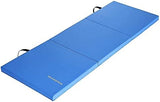 BalanceFrom Folding Gymnastics Mat Home Gym Floor Tumbling Equipment, Multicolor