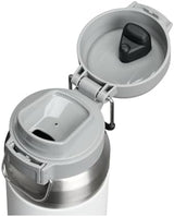 Stanley Quick Flip GO Water Bottle 36 oz | Push Button Lid | Leakproof and Packable for Travel and Sports | Insulated Stainless Steel | BPA-Free | Frost