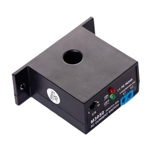 Current Sensing Switch Induction Relay AC Linkage Device PLC Signal Over Limit Closed AC 0.2-30A
