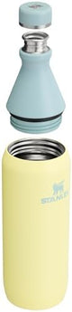 STANLEY All Day Slim Bottle 20-34 OZ | Twist off Lid with Leakproof Seal | Slim Design for Travel & Gym | Insulated Stainless Steel | BPA-Free