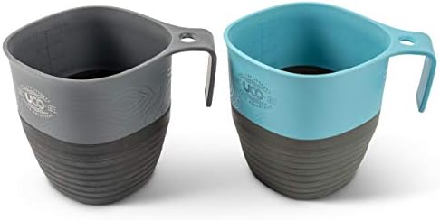 UCO Collapsible Cup for Camping, Backpacking, and Hiking, 12 Ounces (2 Pack)