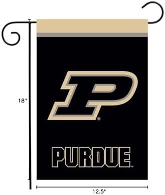 Purdue Boilermakers Garden Flag NCAA Licensed 18" x 12.5"