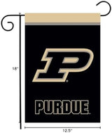 Purdue Boilermakers Garden Flag NCAA Licensed 18" x 12.5"