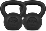 Yes4All 5-80 lbs Cast Iron Kettlebell for Dumbbell Weights Exercises, Gym, Full Body Home Workout Equipment, Push up, Grip and Strength Training