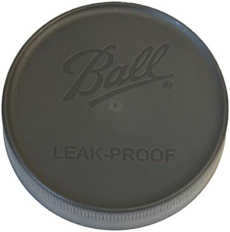 Ball Leak-Proof Plastic Lids for Glass Mason Jars, Used for Canning, Pickling, Juice, Jam, Jelly (Regular, 6 Count (Pack of 2))