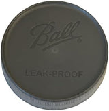 Ball Leak-Proof Plastic Lids for Glass Mason Jars, Used for Canning, Pickling, Juice, Jam, Jelly (Regular, 6 Count (Pack of 2))