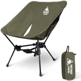 OneTigris Tigerblade Camping Chair, Lightweight Folding Backpacking Hiking, Compact Portable 330 lbs Capacity