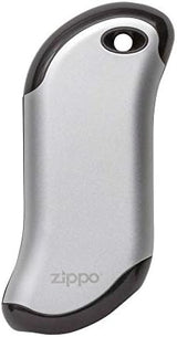 Zippo Silver HeatBank 9s Rechargeable Hand Warmer