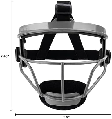 Dinictis Softball Face Mask, Lightweight, Comfortable, with Wide Field Vision, Durable and Safe Face Guards, Premium Protective Softball Fielder's Mask