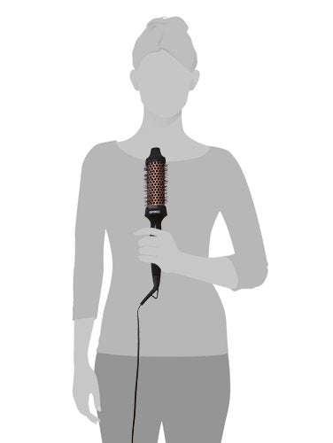 Amika Blowout Babe Thermal Brush, Black