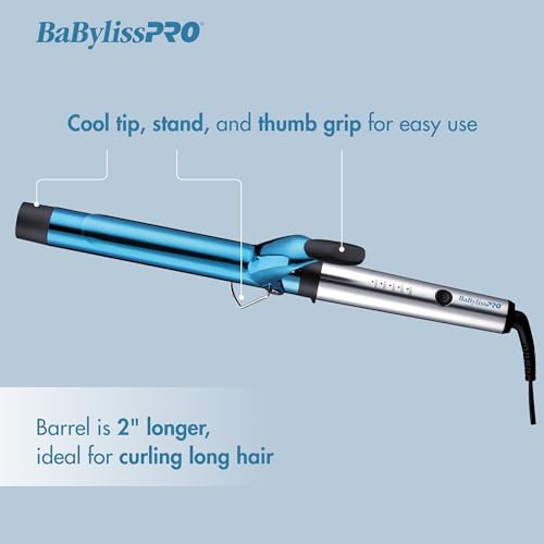 BaBylissPRO 1 1/4" Inch with Extended Barrel Iron Prepack