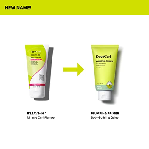 DevaCurl Plumping Primer Body-Building Gelée, Cozy Getaway, 16 fl. oz.