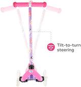 Scooter for Kids Ages 3-5 - Extra Wide Deck & Light Up Wheels, Self Balancing Kids Toys for Boys & Girls, Choose Your Favorite Character