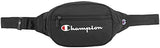 Champion Waist Pack, Black/White Logo, One Size