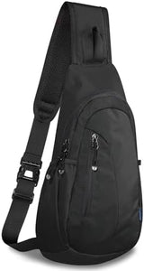 TITECOUGO Small Sling Bag, Lightweight Crossbody Backpack for Men Women, Shoulder Bag for Sports and Outdoor