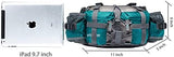 Outdoor Fanny Pack Hiking Fishing Waist bag 2 Water Bottle Holder Lumbar Pack