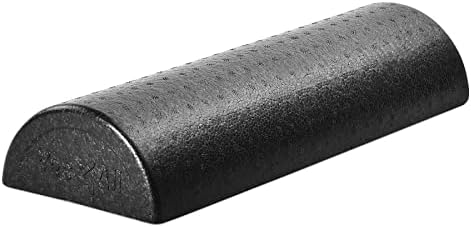 Yes4All High Density Half Round Foam Roller Support Pain Relieved, Physical Therapy, Back, Leg and Muscle Restoration, 12", 18", 24", 36"