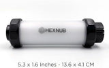 HEXNUB Cooler Box Light, Waterproof, Rechargeable LED Light Compatible with YETI, RTIC, ORCA, Igloo, Coleman Ice Chest, Magnetic Base, Great for Outdoor Events, Camping, Fishing, Hunting, Boating