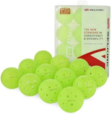 Selkirk Pro S1 Ball | Crack-Resistant | 38 Hole Outdoor Pickleball Balls | USAPA Approved Pickle Ball for Tournament Play | Advanced Aerodynamics |