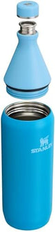 STANLEY All Day Slim Bottle 20-34 OZ | Twist off Lid with Leakproof Seal | Slim Design for Travel & Gym | Insulated Stainless Steel | BPA-Free