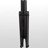 Heavy-Duty Roll-Top Table for Camping (Large) - Portable Aluminum-Top Folding Table with Steel Frame by Caddis Sports