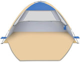 Gorich Beach Tent Sun Shelter for 3/4-5/6-7/8-10 Person with UPF 50＋ UV Protection, Lightweight & Easy Setup Beach Shade Canopy, Portable Beach Shade Tent Beach Cabana