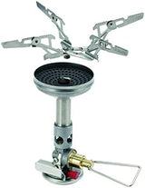 SOTO Windmaster Stove with 4Flex - Canister Stove for Windy Weather - Durable with Windscreen and Micro Regulator Valve System - Canister not Included