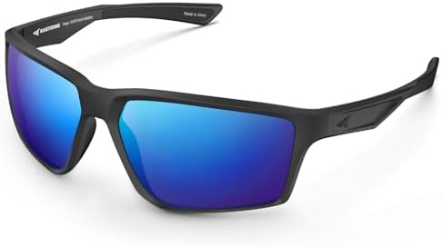 KastKing Osage Polarized Sport Sunglasses for Men and Women, Ideal for Driving Fishing Cycling Running, UV Protection