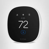 ecobee Smart Thermostat Essential - Energy Star Certified programmable Wi-Fi Thermostat - Works with Siri, Alexa, and Google Assistant