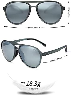 Polarized Aviator Sunglasses for Women Men Retro Trendy Sports Sunglasses for Outdoor UV400 Protection