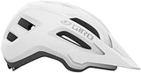 Giro Fixture II MIPS Mountain Bike Helmet for Men, Women, Kids, and Adults – Matte White/Grey Logo, Universal Adult (54–61 cm)