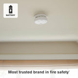 First Alert SMCO500V, Interconnect Battery-Operated Combination Smoke & Carbon Monoxide Alarm with Voice Alerts, 1-Pack