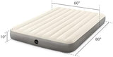 Intex 64103E Dura-Beam Standard Single-High Air Mattress: Fiber-Tech - Queen Size - 10in Bed Height - 600lb Weight Capacity - Pump Sold Separately