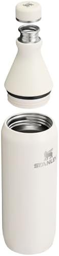 STANLEY All Day Slim Bottle 20-34 OZ | Twist off Lid with Leakproof Seal | Slim Design for Travel & Gym | Insulated Stainless Steel | BPA-Free