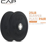 CAP Barbell Rubber Olympic Bumper Plate | Multiple Options/Colors