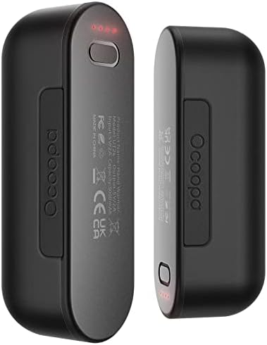 OCOOPA Hand Warmers Rechargeable 2 Pack, Magnetic Electric Handwarmer, 4 Levels Heat Up to 136℉, USB-C Portable Charger 10000mAh, Raynauds, Golf, Tech Gifts for Men, UT2s(MagTwins)