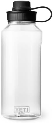 YETI Yonder Water Bottle with Yonder Tether Cap, Lightweight, Leakproof and BPA-Free