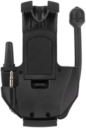 WALKER'S Razor Walkie Talkie Attachment - 22 Channels 3 Miles Range Distance Voice-Activated Handsfree Communication Device for Razor Shooting Muffs, 3 AAA Batteries Included