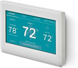 Honeywell Home Smart Color Wi-Fi Programmable Touch Screen Thermostat, Energy Star, Alexa Ready, White - C-Wire Required, Not Compatible with Line Volt Heating, RTH9600WF