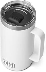 YETI Rambler 24 oz Mug, Vacuum Insulated, Stainless Steel with MagSlider Lid