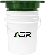 ASR Outdoor DEEP Stacking 1/4" Classifier Screen with Handles, Heavy Duty 5 Gallon Plastic Sifting Sieve