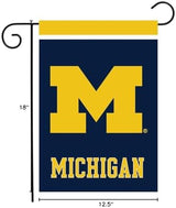 University of Michigan NCAA Licensed Garden Flag - 18" x 12.5" Yard Flag - Wolverines UofM Flag