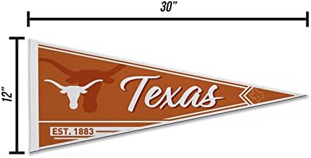 Rico Industries NCAA Classic 12" x 30" Felt Wall Décor Pennant - Great for Home/Bed Room/Man Cave Décor