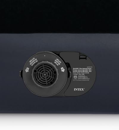Intex Dura-Beam Standard Pillow Rest Classic Air Mattress Series with Internal Pump